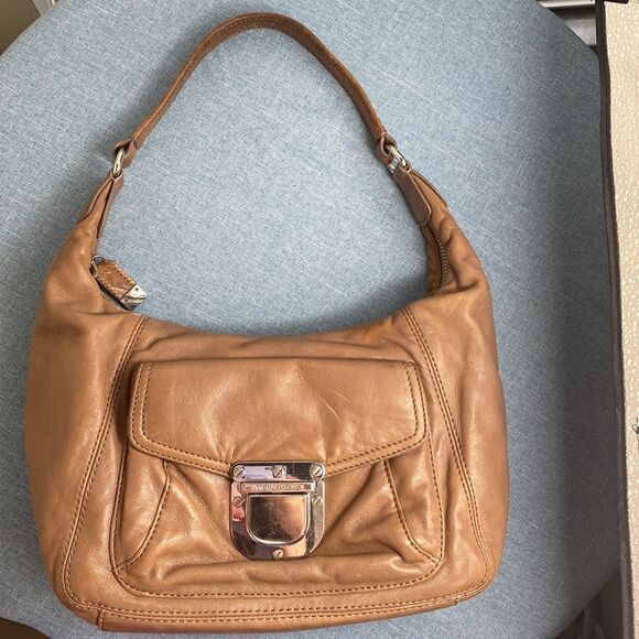 Michael Kors tan leather hobo shoulder bag - Picture 2 of 14